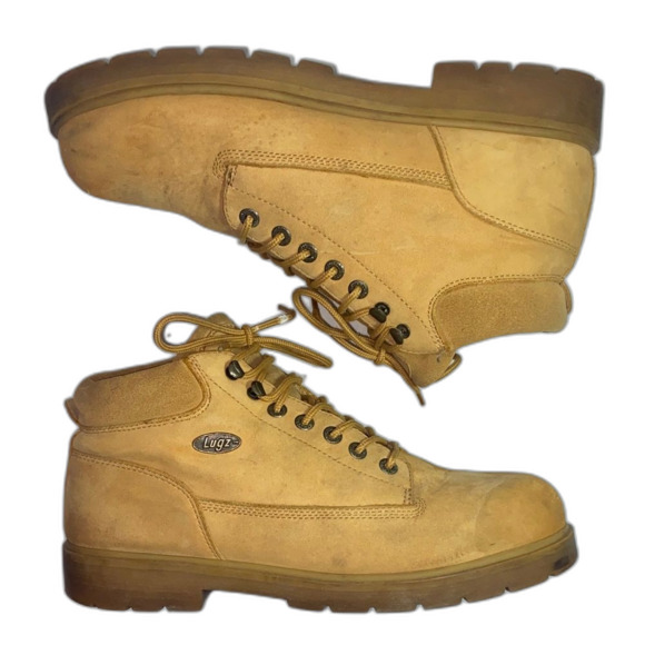 Lugz Steel Toe Tan Work Boots Men’s Size 12 Beige Construction Boots Workboots main image 6
